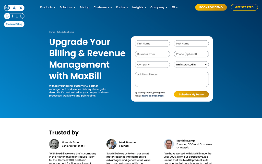 Maxbill, скріншот 1